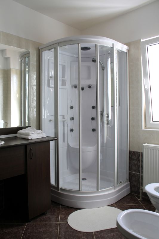 Wide Glass Shower